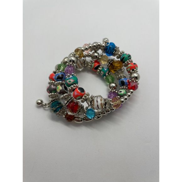 Premier Designs "Color Wheel" Coil Bracelet - Picture 2 of 3